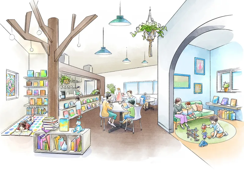 Ehon to Makiba facility